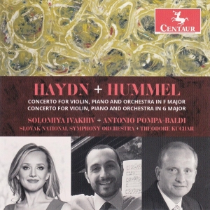 Solomiya Ivakhiv - Haydn And Hummel Concertos For Violin, Piano And O i gruppen CD / Klassiskt,Övrigt hos Bengans Skivbutik AB (4048920)