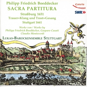 Lukas-Barockensemble Stuttgart - Sacra Partitura i gruppen CD / Klassiskt,Övrigt hos Bengans Skivbutik AB (4050187)