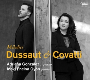 Adriana Gonzalez - Dussaut & Covatti: Melodies i gruppen CD / Klassiskt,Övrigt hos Bengans Skivbutik AB (4050765)