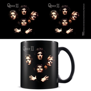 Queen - Queen (Queen II) Black Mug i gruppen MERCHANDISE / Mugg / Pop-Rock hos Bengans Skivbutik AB (4063701)