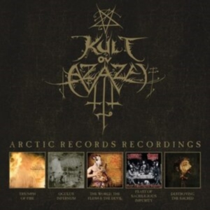 Kult Ov Azazel - Arctic Records Recordings (5 Cd) i gruppen CD / Hårdrock hos Bengans Skivbutik AB (4065726)