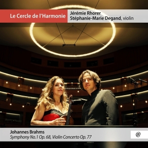 Degand Stephanie-Marie / Jérémie Rhorer - Brahms: Symphonie No.1  Op.68 / Violin Concerto Op.77 i gruppen CD / Klassiskt,Övrigt hos Bengans Skivbutik AB (4073034)