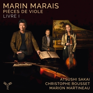 Atsushi Sakai - Marais Pieces De Viole Vol.1 i gruppen CD / Klassiskt,Övrigt hos Bengans Skivbutik AB (4073047)