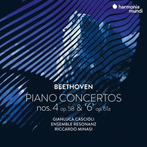 Gianluca Cascialo - Beethoven Piano Concertos Nos. 4 & 6 (Op.61A) i gruppen CD / Klassiskt,Övrigt hos Bengans Skivbutik AB (4073061)