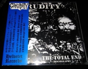 Crudity - Total End The - Discography i gruppen CD / Pop-Rock,Svensk Musik hos Bengans Skivbutik AB (4073414)
