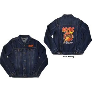 Ac/Dc - About To Rock Uni Denim Jacket:  i gruppen MERCH / Minsishops-merch / Ac/Dc hos Bengans Skivbutik AB (4073818r)