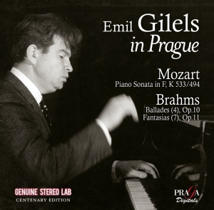 Gilels Emil - Emil Gilels In Prague i gruppen VI TIPSAR / Julklappstips CD hos Bengans Skivbutik AB (4080401)