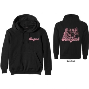 Blackpink - Unisex Pullover Hoodie: Photo Back (Back Print) i gruppen MERCHANDISE / Hoodies / K-Pop hos Bengans Skivbutik AB (4085605r)