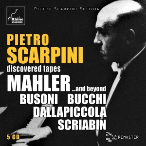 Pietro Scarpini - Mahler And Beyond (5Cd-Box) i gruppen CD / Klassiskt,Övrigt hos Bengans Skivbutik AB (4097916)