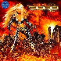 Doro - Fear No Evil (Blue/White Marbled Vi i gruppen VINYL / Hårdrock hos Bengans Skivbutik AB (4100718)