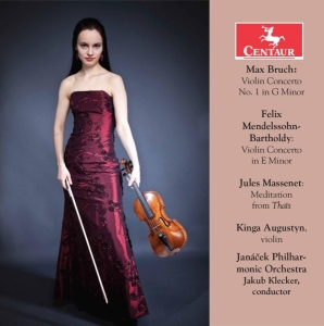 Kinga Augustyn - Bruch, Mendelssohn & Massenet: Violin Works i gruppen CD / Klassiskt,Övrigt hos Bengans Skivbutik AB (4109490)