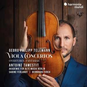 Antoine Tamestit - Telemann Viola Concertos i gruppen CD / Klassiskt,Övrigt hos Bengans Skivbutik AB (4110703)