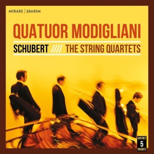 Quatuor Modigliani - Schubert: The String Quartets i gruppen VI TIPSAR / Julklappstips CD hos Bengans Skivbutik AB (4110715)