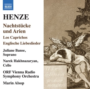 Henze Hans Werner - Nachtstucke Und Arien i gruppen CD / Klassiskt hos Bengans Skivbutik AB (4114324)