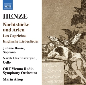 Henze Hans Werner - Nachtstucke Und Arien i gruppen Externt_Lager / Naxoslager hos Bengans Skivbutik AB (4114324)