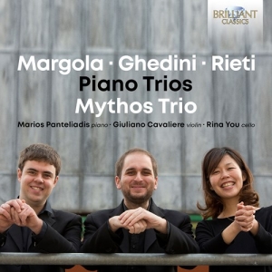 Giorgio Federico Ghedini Franco Ma - Margola, Ghedini & Rieti: Piano Tri i gruppen Externt_Lager / Naxoslager hos Bengans Skivbutik AB (4117037)