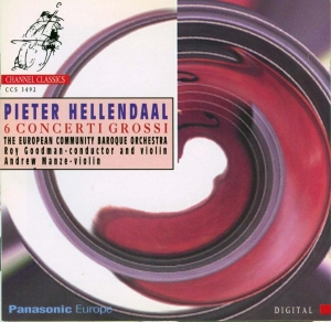 Hellendaal Pieter - 6 Concerti Grossi i gruppen Externt_Lager / Naxoslager hos Bengans Skivbutik AB (4121240)