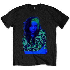 Billie Eilish - Press Photo Uni Bl    i gruppen MERCH / T-Shirt / Rockoff_Nya April24 hos Bengans Skivbutik AB (4121975r)