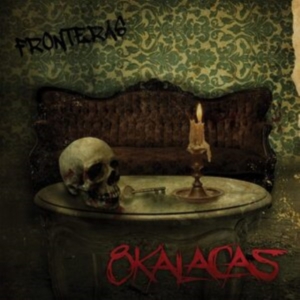 8 Kalacas - Fronteras (Orange/Black Marbled Vin i gruppen VINYL / Hårdrock hos Bengans Skivbutik AB (4125754)