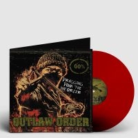 Outlaw Order - Dragging Down The Enforcer (Red) i gruppen VINYL / Hårdrock hos Bengans Skivbutik AB (4128608)