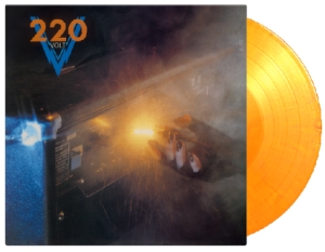 220 Volt - 220 Volt (Ltd. Yellow/Orange Marbled Vin i gruppen VINYL / Hårdrock hos Bengans Skivbutik AB (4132428)