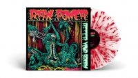 Raw Power - After Your Brain (White/Red Splatte i gruppen VI TIPSAR / Julklappstips Vinyl hos Bengans Skivbutik AB (4134649)