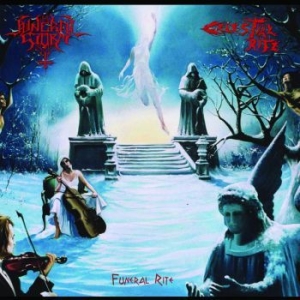 Funeral Storm / Celestial Rite - Funeral Rite - Split (Vinyl Lp) i gruppen VINYL / Hårdrock hos Bengans Skivbutik AB (4135041)