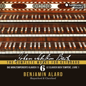 Benjamin Alard - Bach: The Complete Works For Keyboard 6: Das Wohltemperierte Klavier 1 i gruppen CD / Klassiskt,Övrigt hos Bengans Skivbutik AB (4136244)