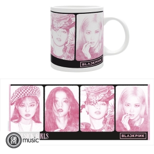 Blackpink - Love Sick Girls Mug 320 ml i gruppen MERCHANDISE / Merch / K-Pop hos Bengans Skivbutik AB (4137978)