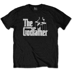 Godfather - The Godfather Unisex T-Shirt : Logo White i gruppen MERCH / T-Shirt / Sommar T-shirt 23 hos Bengans Skivbutik AB (4140473r)