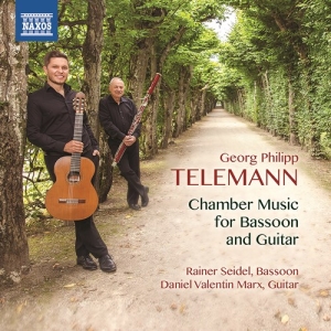 Telemann Georg Philipp - Sonatas For Bassoon & Guitar i gruppen Externt_Lager / Naxoslager hos Bengans Skivbutik AB (4142881)