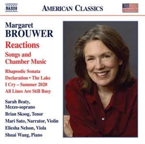 Brouwer Margaret - Reactions - Songs & Chamber Music i gruppen Externt_Lager / Naxoslager hos Bengans Skivbutik AB (4143321)