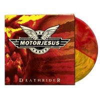 Motorjesus - Deathrider (Yellow/Red/Orange/Black i gruppen VINYL / Hårdrock hos Bengans Skivbutik AB (4145670)