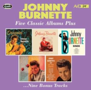 Johnny Burnette - Five Classic Albums Plus i gruppen CD / Pop-Rock hos Bengans Skivbutik AB (4147266)