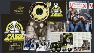 Tank - Dont Walk Away (Black/Yellow Mixed i gruppen VINYL / Hårdrock/ Heavy metal hos Bengans Skivbutik AB (4147300)