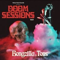 Bongzilla / Tons - Doom Sessions Vol 4 (Tri-Colour) i gruppen VINYL / Hårdrock hos Bengans Skivbutik AB (4147751)