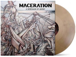 Maceration - A Serenade Of Agony (Gold/Black Vin i gruppen VINYL / Dansk Musik,Hårdrock hos Bengans Skivbutik AB (4147826)