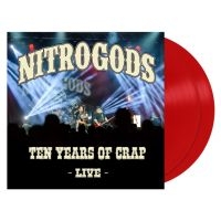 Nitrogods - Ten Years Of Crap - Live (Red Vinyl i gruppen VINYL / Pop-Rock hos Bengans Skivbutik AB (4150334)