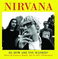 Nirvana - Palacio De Deportes. Madrid. 1992 i gruppen VINYL / Pop-Rock,Reggae hos Bengans Skivbutik AB (4150626)