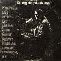 NEIL YOUNG - DOROTHY CHANDLER PAVILION 1971 i gruppen VI TIPSAR / Julklappstips CD hos Bengans Skivbutik AB (4151144)