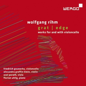 Rihm Wolfgang - Edge - Works For & With Violoncello i gruppen VI TIPSAR / Julklappstips CD hos Bengans Skivbutik AB (4156380)