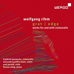 Rihm Wolfgang - Edge - Works For & With Violoncello i gruppen Externt_Lager / Naxoslager hos Bengans Skivbutik AB (4156380)