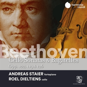 Andreas & Roel Dieltiens Staier - Beethoven Cello Sonatas & Bagatelles Opp.102, 119 & 126 i gruppen CD / Klassiskt,Övrigt hos Bengans Skivbutik AB (4162654)