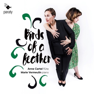 Anne Cartel - Birds Of A Feather (Flute & Piano) i gruppen CD / Klassiskt,Övrigt hos Bengans Skivbutik AB (4162663)