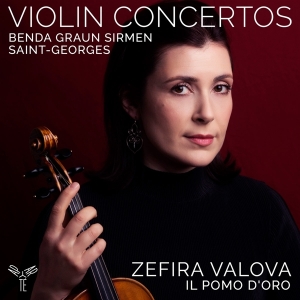 Zefira Valova - Violin Concertos: Benda/Graun/Sirmen/Saint-Georges i gruppen CD / Klassiskt,Övrigt hos Bengans Skivbutik AB (4162678)