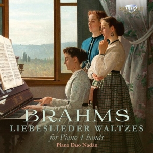 Brahms Johannes - Liebeslieder Waltzes For Piano 4-Ha i gruppen Externt_Lager / Naxoslager hos Bengans Skivbutik AB (4163955)