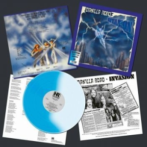 Manilla Road - Invasion (Blue/White Vinyl Lp) i gruppen VINYL / Hårdrock/ Heavy metal hos Bengans Skivbutik AB (4169605)