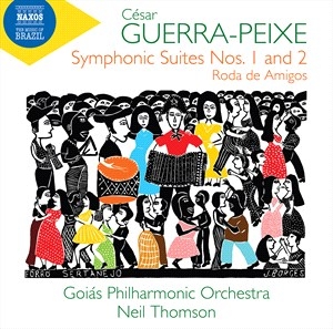 Guerra-Peixe Cesar - Symphonic Suites Nos. 1 & 2 Roda D i gruppen Externt_Lager / Naxoslager hos Bengans Skivbutik AB (4170756)