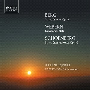 Berg Alban Schoenberg Arnold We - Berg: String Quartet Webern: Langs i gruppen VI TIPSAR / Julklappstips CD hos Bengans Skivbutik AB (4171933)