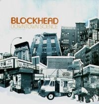 Blockhead - Downtown Science (Grey Marbled Viny i gruppen VI TIPSAR / Julklappstips Vinyl hos Bengans Skivbutik AB (4176024)